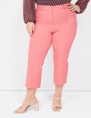 Lane Bryant 4-Season Slim Capri Pantaloni Donna Corallo | WPR7134RK