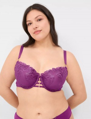 Lane Bryant Boost Reggiseno A Balconcino Donna Viola | FPH3488PK