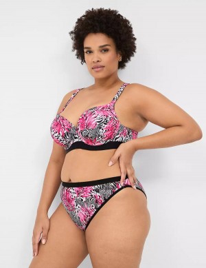 Lane Bryant Boost Reggiseno A Balconcino Donna Rosa | ELU7090PI