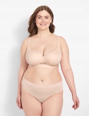 Lane Bryant Comfort Bliss Lightly Lined Reggiseno A Balconcino Donna Marroni | QFJ3750RO