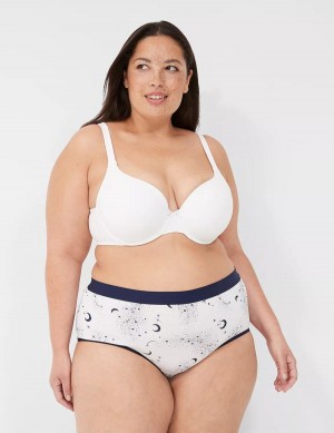 Lane Bryant Cotton Full With Wide Waistband Slip Donna Bianche | PGO1760NC