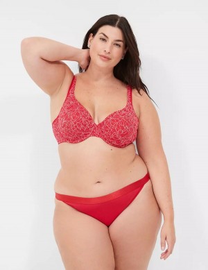 Lane Bryant Demi with Lace Reggiseno Sfoderato Donna Rosse | JJJ8011AL