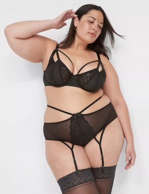 Lane Bryant Garter Slip Donna Nere | LHE3522GM