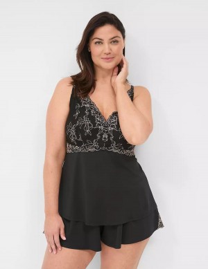 Lane Bryant Modern Romance Cami & Short Set Pigiama Donna Nere | CIG453BC