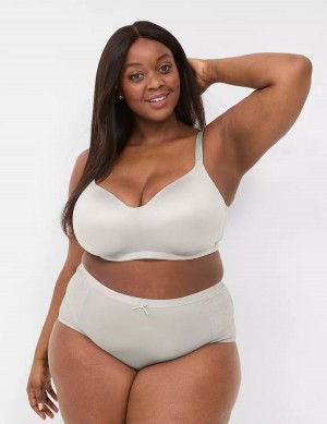 Lane Bryant No-Show Full with Lace Slip Donna Bianche | CII2828MA