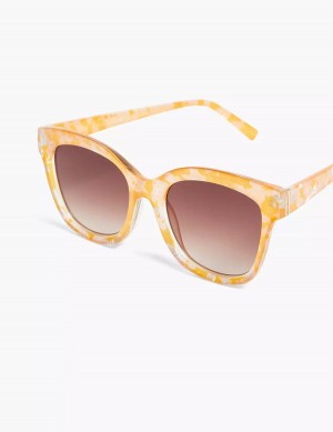 Lane Bryant Orange Cateye Occhiali da Sole Donna Arancioni | XPE1035WW