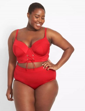 Lane Bryant Swim Slip Donna Rosse | NBA9886JM