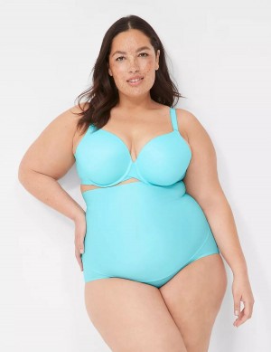 Lane Bryant Totally Smooth Lightly Lined Full Coverage Bralette Donna Verde Acqua | JGC7065EL