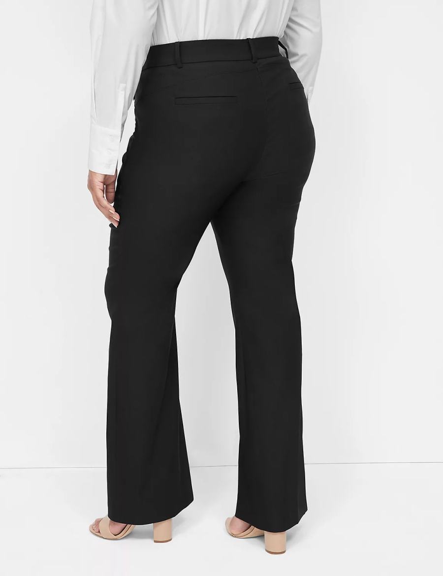 Lane Bryant Boot 4-Season Pantaloni Donna Nere | VIR8331RT