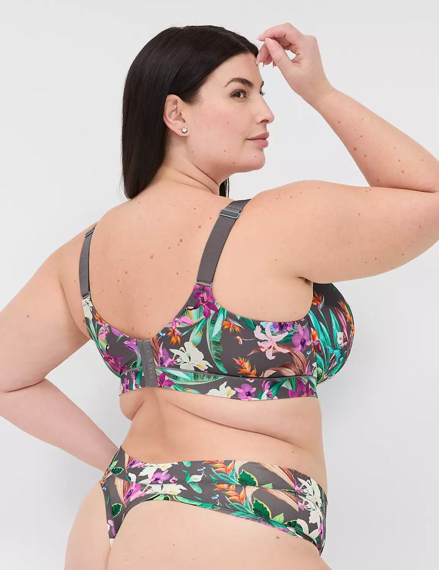 Lane Bryant Comfort Bliss Mutandine Perizoma Donna Verdi Colorate | SXB3128IR