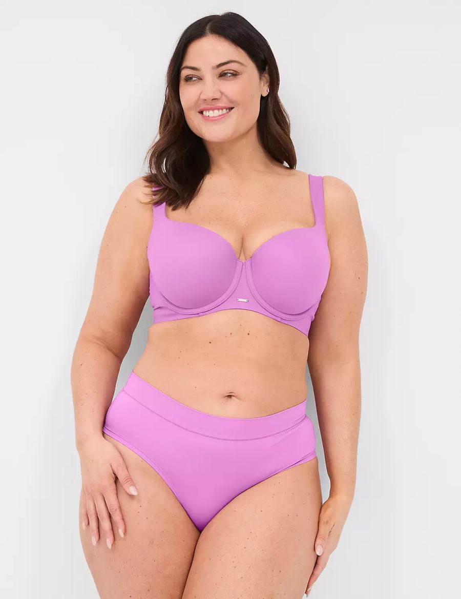 Lane Bryant Comfort Bliss Mutandine Sfacciate Donna Viola | QHF7233BE