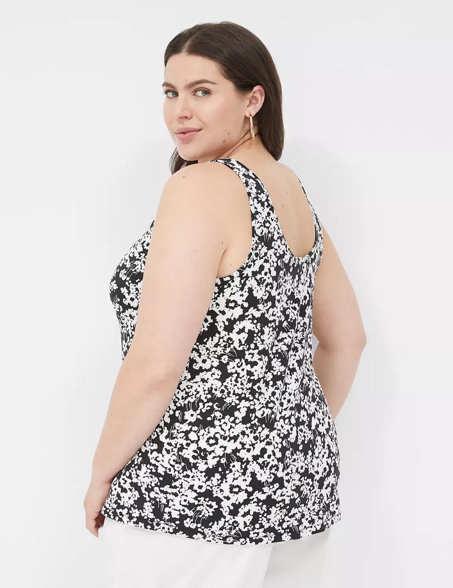 Lane Bryant Double Scoop Canotta Donna Nere | GIW5586TU