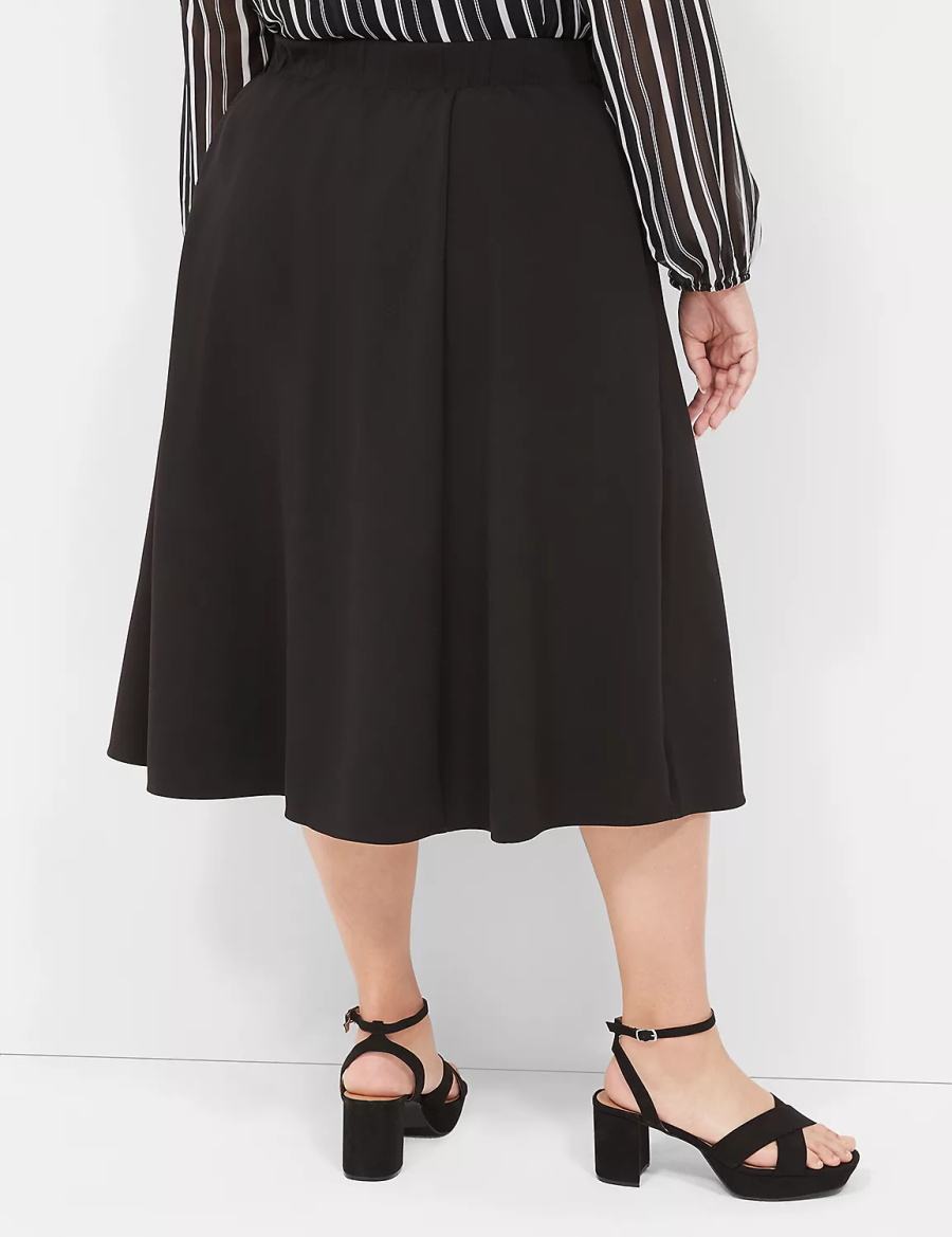 Lane Bryant Lena Gonne Donna Nere | EVZ555HA