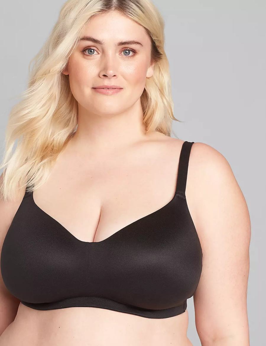 Lane Bryant No-Wire Bralette Donna Nere | URJ5559JJ