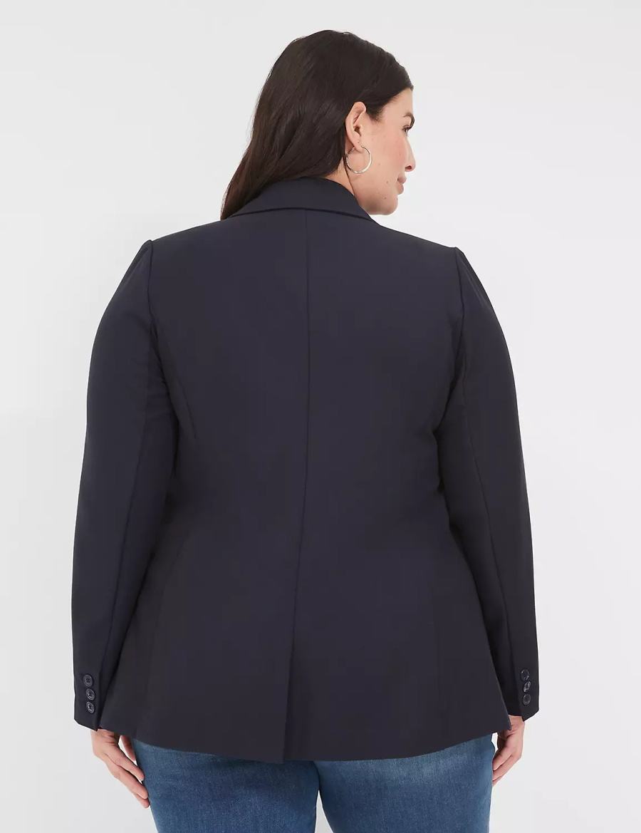 Lane Bryant Perfect Drape Blazer Donna Blu | RFY9972RA