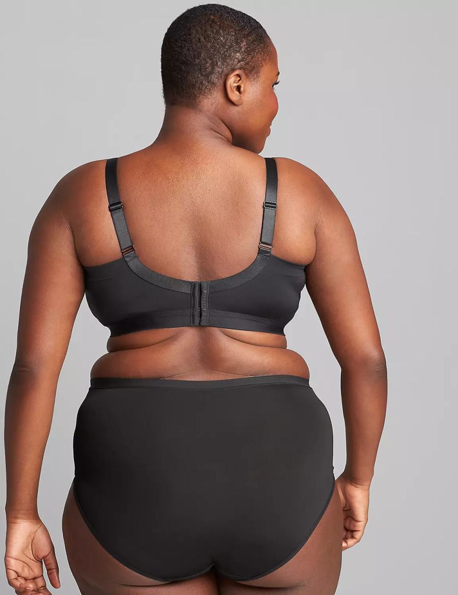 Lane Bryant Seamless Lightly Lined Nursing Bralette Donna Nere | GPX7759AR