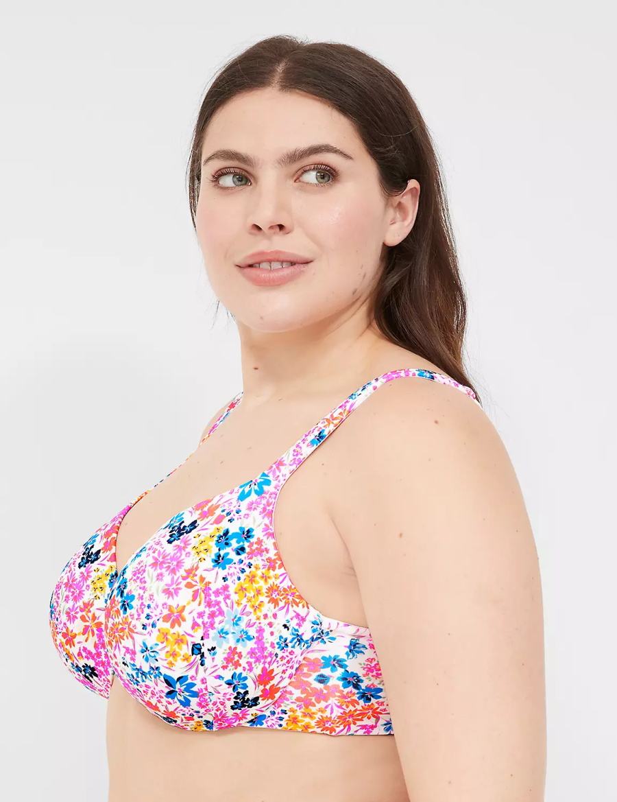 Lane Bryant Smooth Lightly Lined Full Coverage Bralette Donna Colorate | QML3136QM