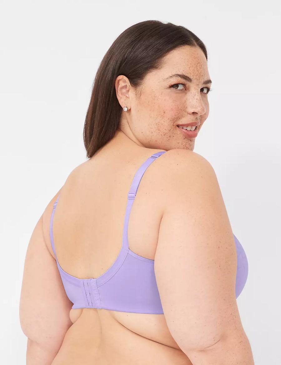 Lane Bryant Spacer Lightly Lined Reggiseno A Balconcino Donna Viola | VZK7762CK