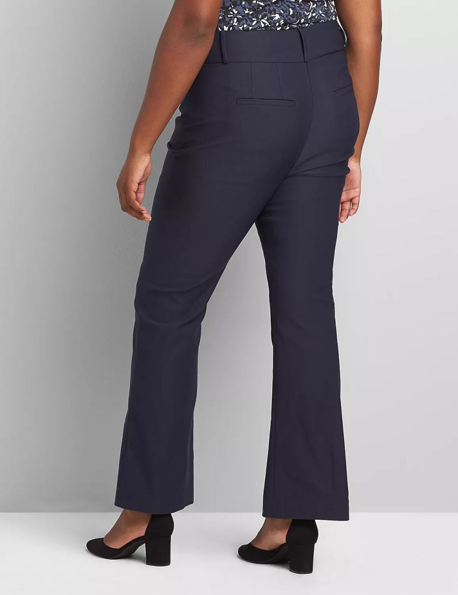 Lane Bryant Tighter Tummy High-Rise Boot 4-Season Pantaloni Donna Blu | SZL4031CK