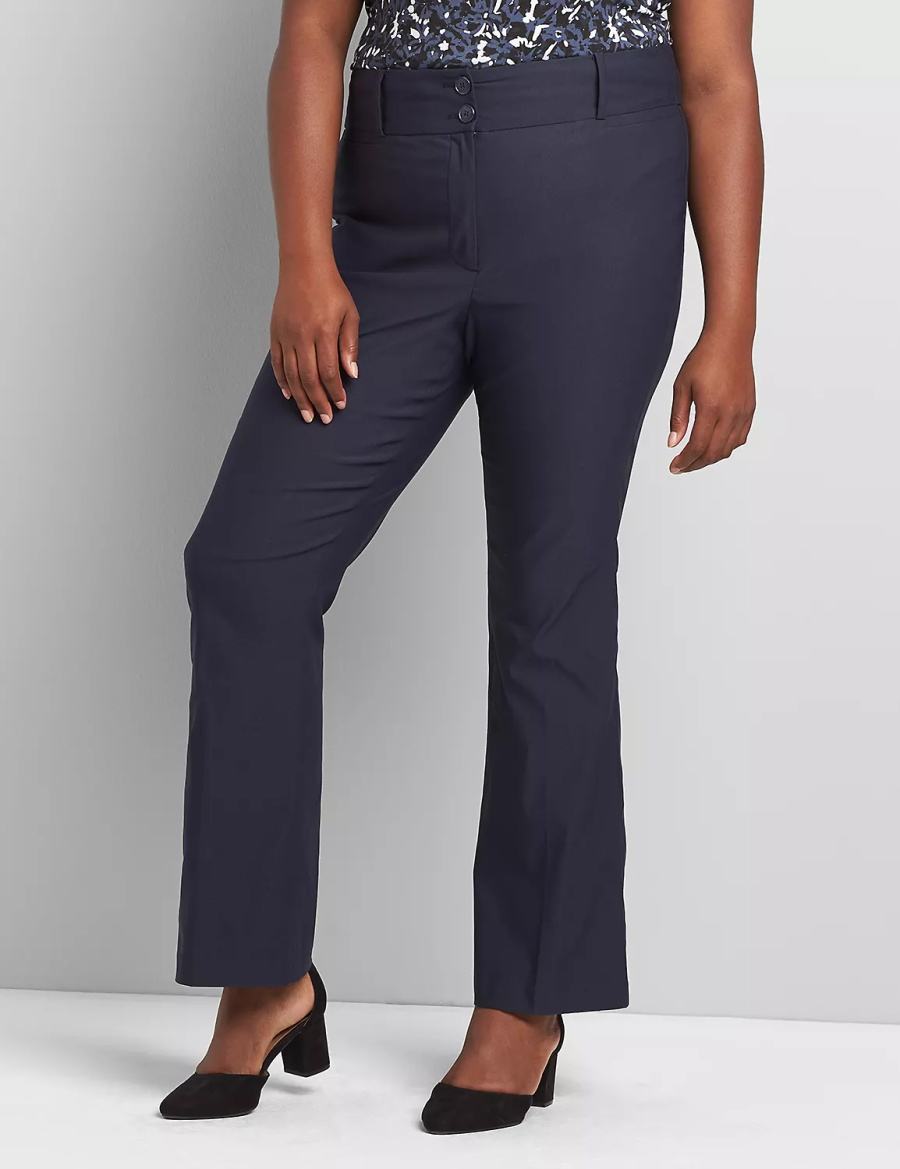 Lane Bryant Tighter Tummy High-Rise Boot 4-Season Pantaloni Donna Blu | SZL4031CK